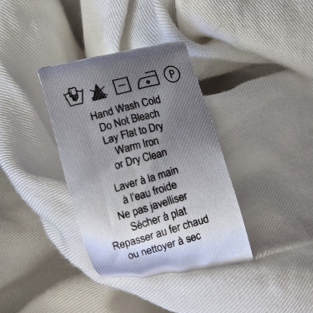 Heartloom Striped Gray and White Women's Medium Shorts - Picture 12 of 13